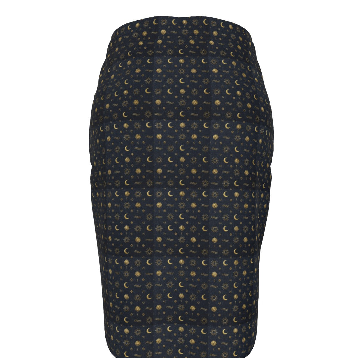 All-Over Print Women's Short Pencil Skirt