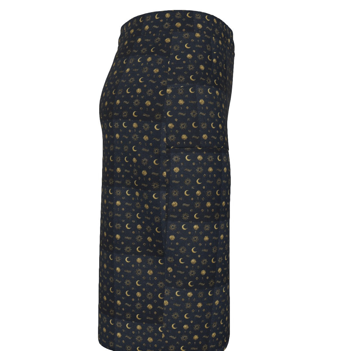 All-Over Print Women's Short Pencil Skirt