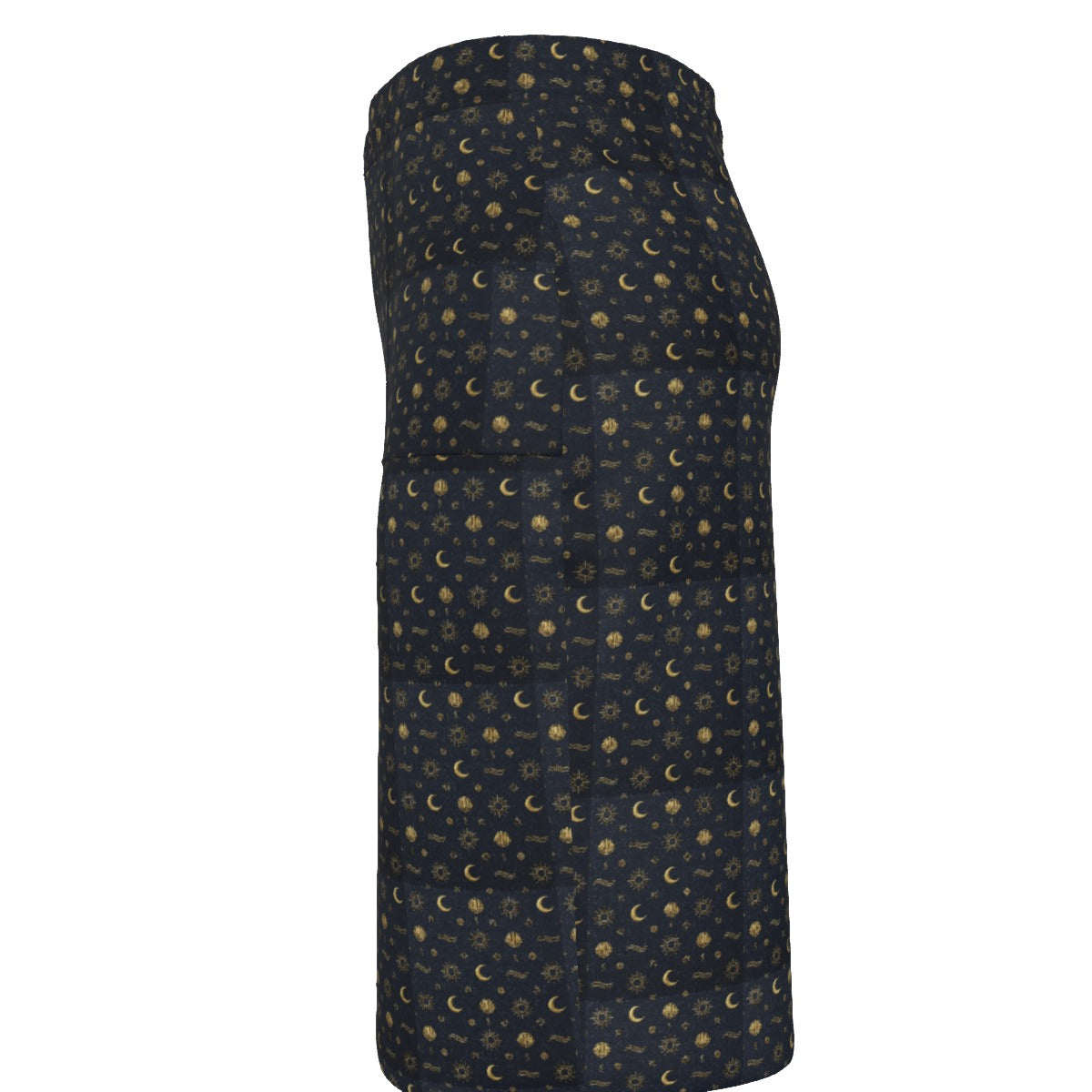 All-Over Print Women's Short Pencil Skirt