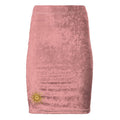 Rose SÕL Velour Skirt
