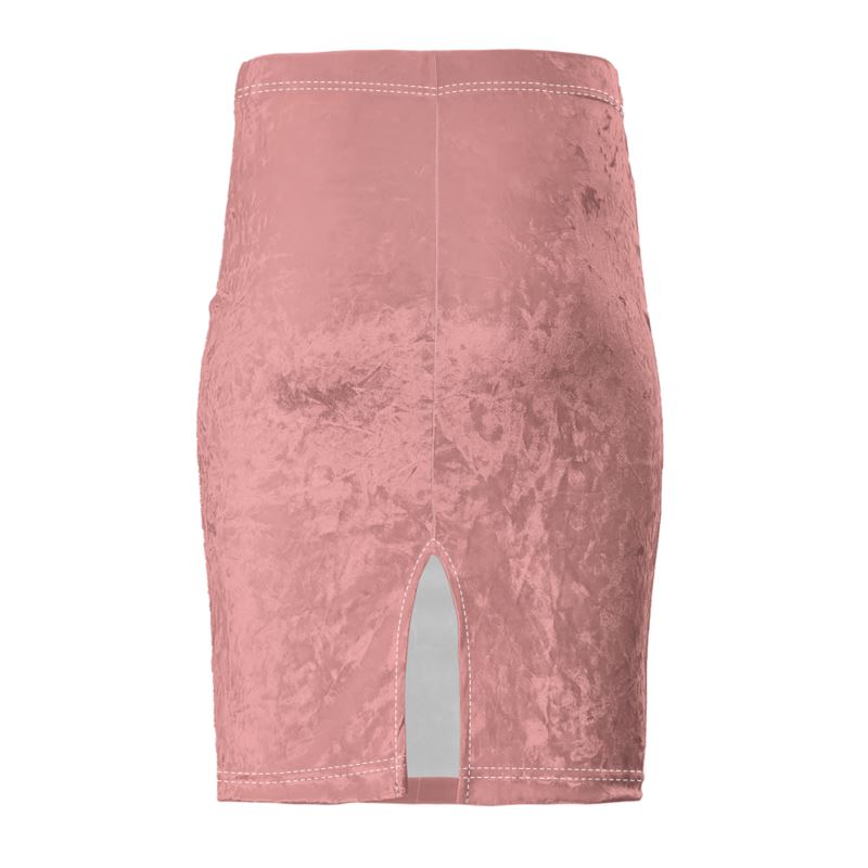 Rose SÕL Velour Skirt